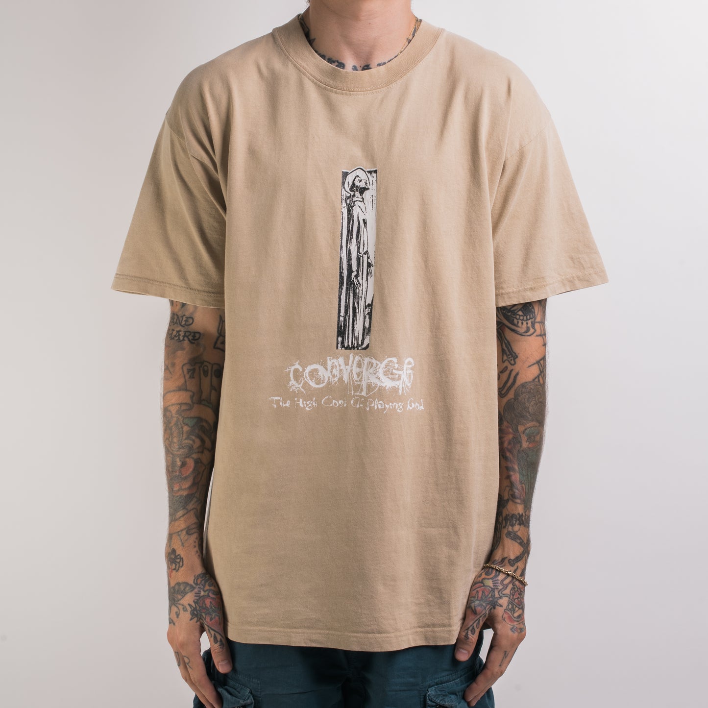 Vintage 90’s Converge The High Cost Of Playing God T-Shirt