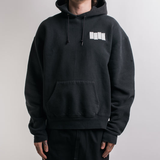 Vintage 90’s Black Flag Embroidery Hoodie