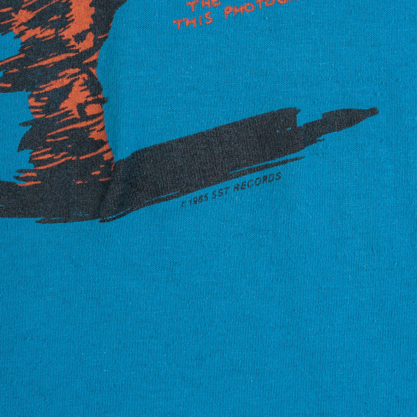 Vintage 1986 Black Flag In My Head Tour T-Shirt