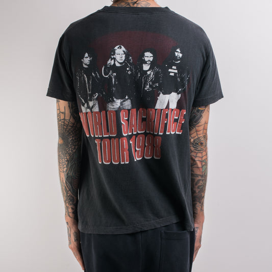 Vintage 1988 Slayer South Of Heaven World Sacrifice Tour T-Shirt