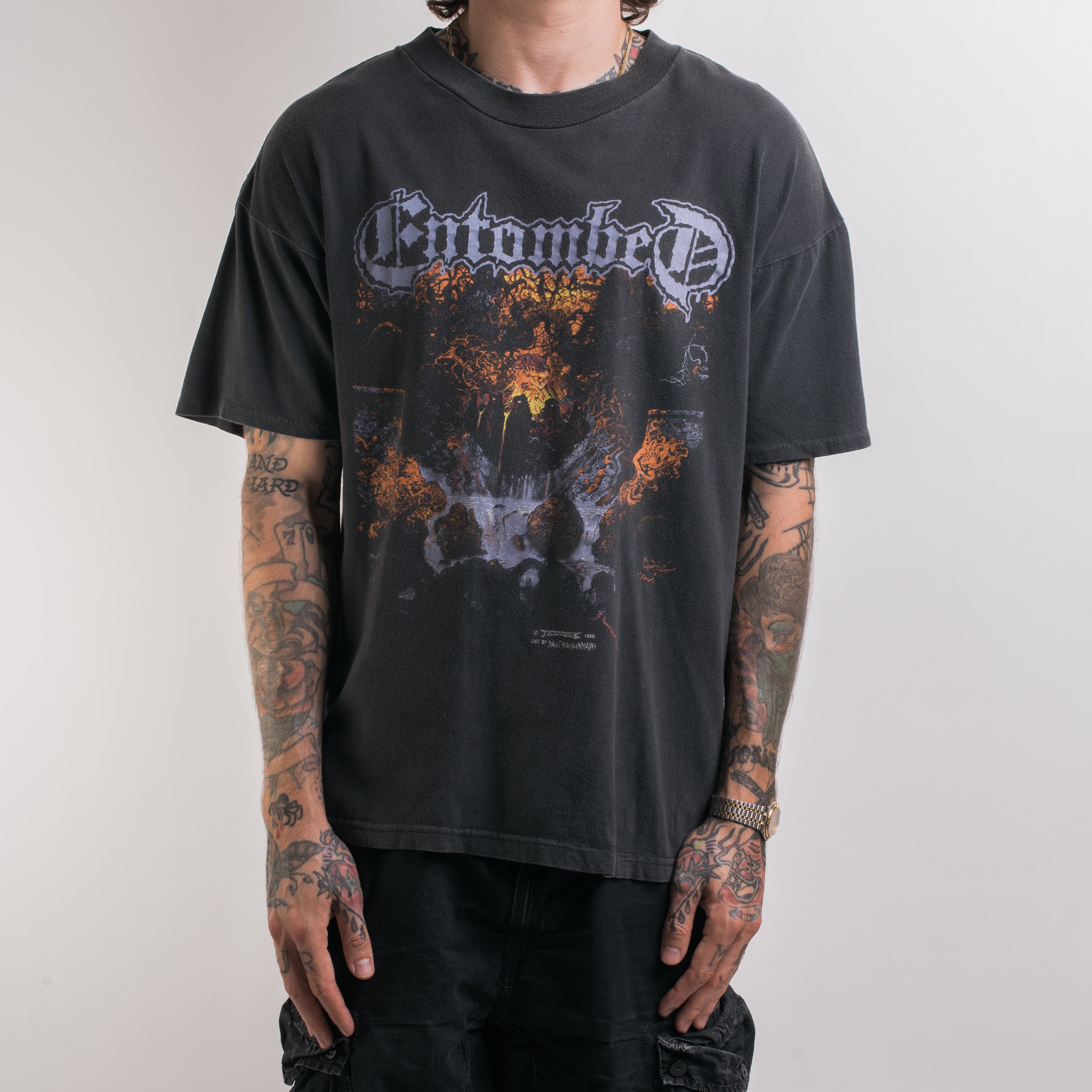 Entombed - Skull T-Shirt *LAST IN STOCK* - Nuclear Waste Entombed - Skull T-Shirt *LAST IN STOCK* - Nuclear Waste