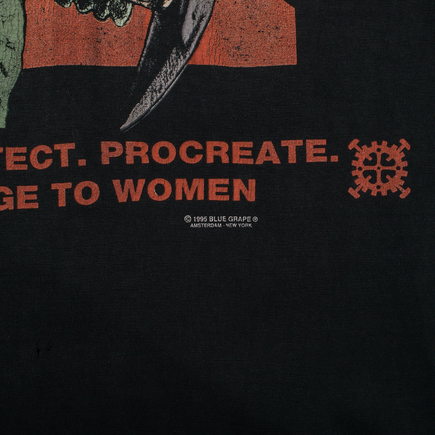 Vintage 1995 Type O Negative Casket Crew T-Shirt