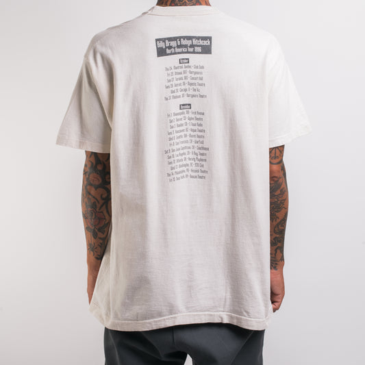 Vintage 1996 Billy Bragg & Robyn Hitchcock Tour T-Shirt