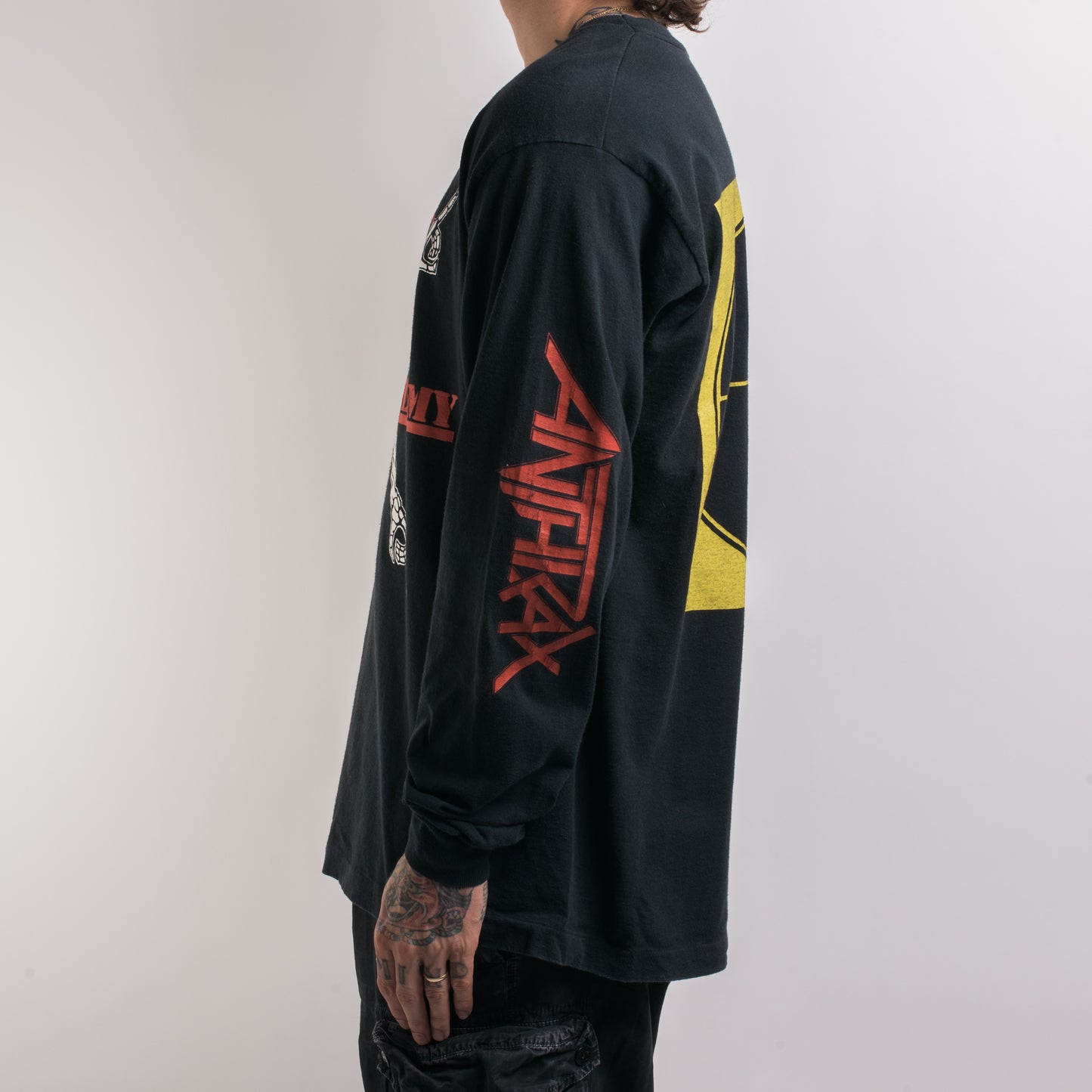 Vintage 90’s Public Enemy Anthrax Longsleeve