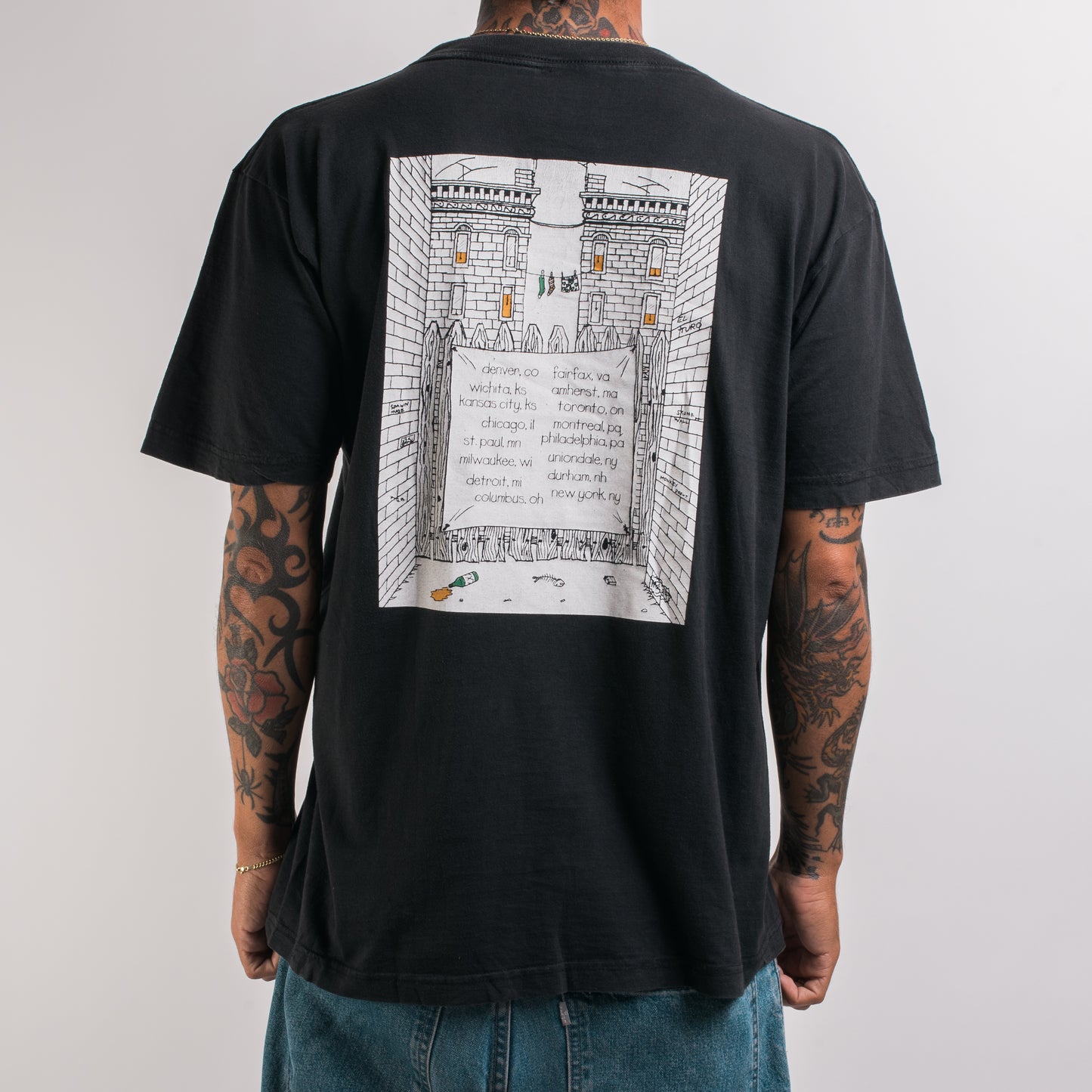 Vintage 1995 Green Day Tour T-Shirt