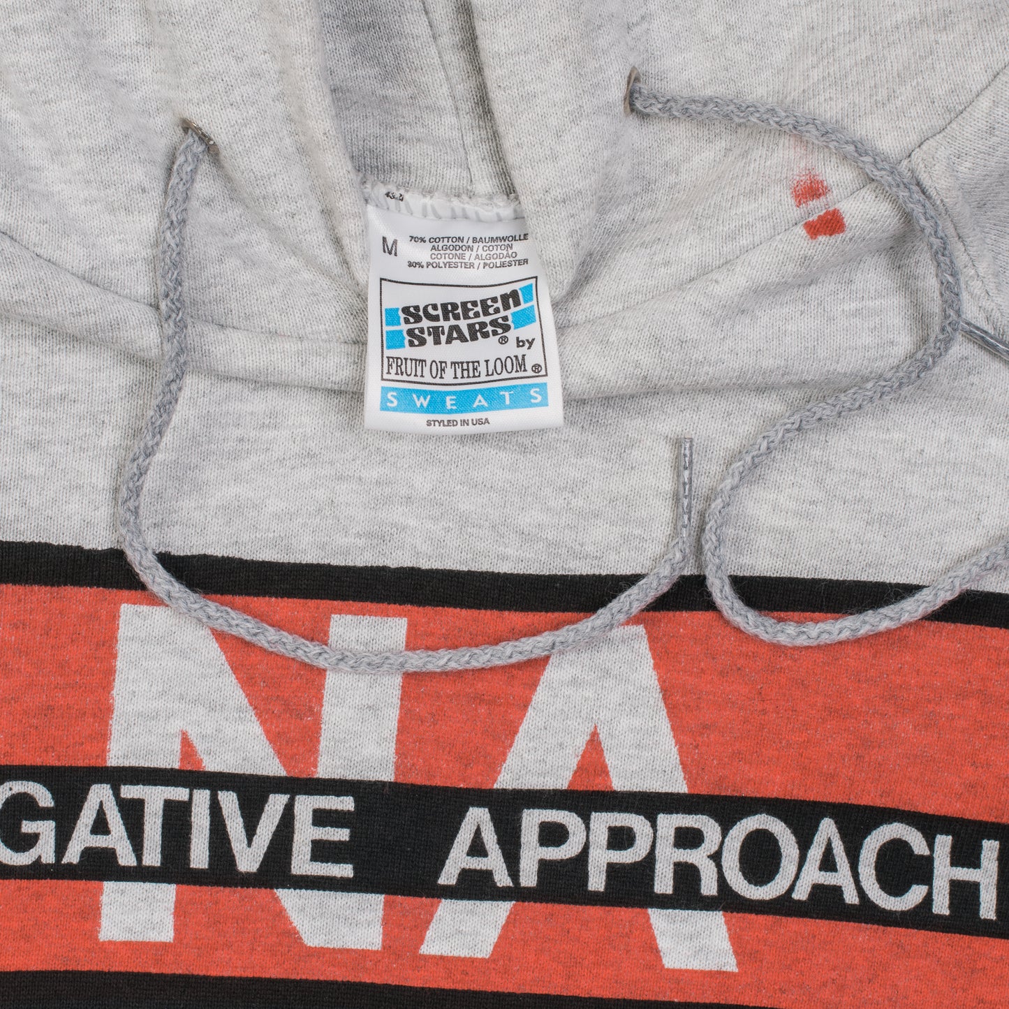 Vintage 90’s Negative Approach Hoodie
