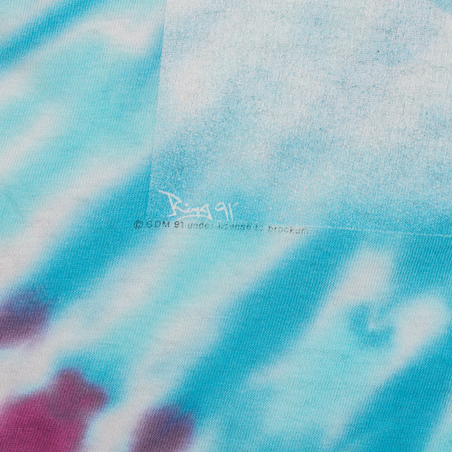 Vintage 1991 Grateful Dead Tie Dye T-Shirt