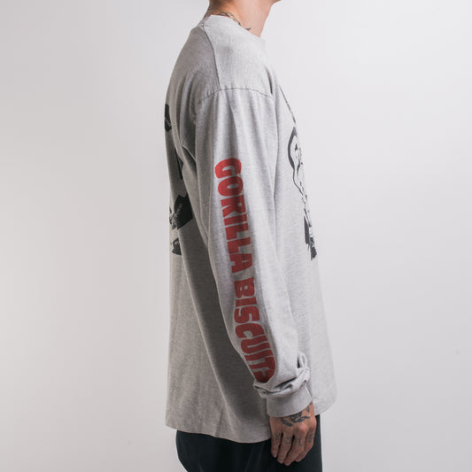 Vintage 1991 Gorilla Biscuits European Tour Longsleeve