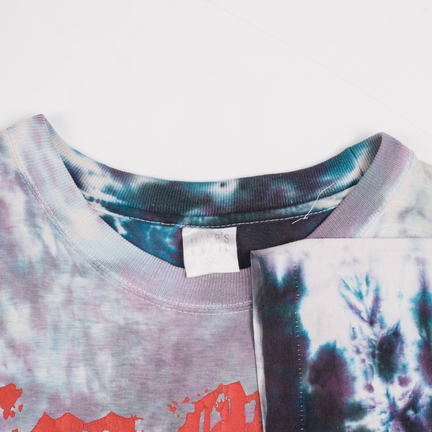 Vintage 1993 Cro-Mags Near Death Experience Tour Tie Dye T-Shirt