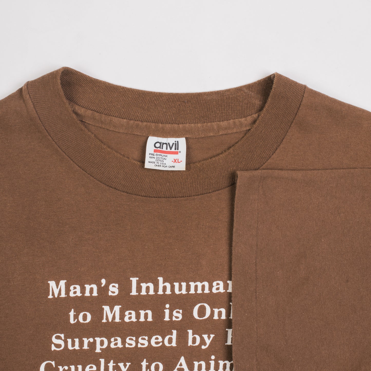 Vintage 90’s xDogprint Fanzinex Animal Liberation T-Shirt