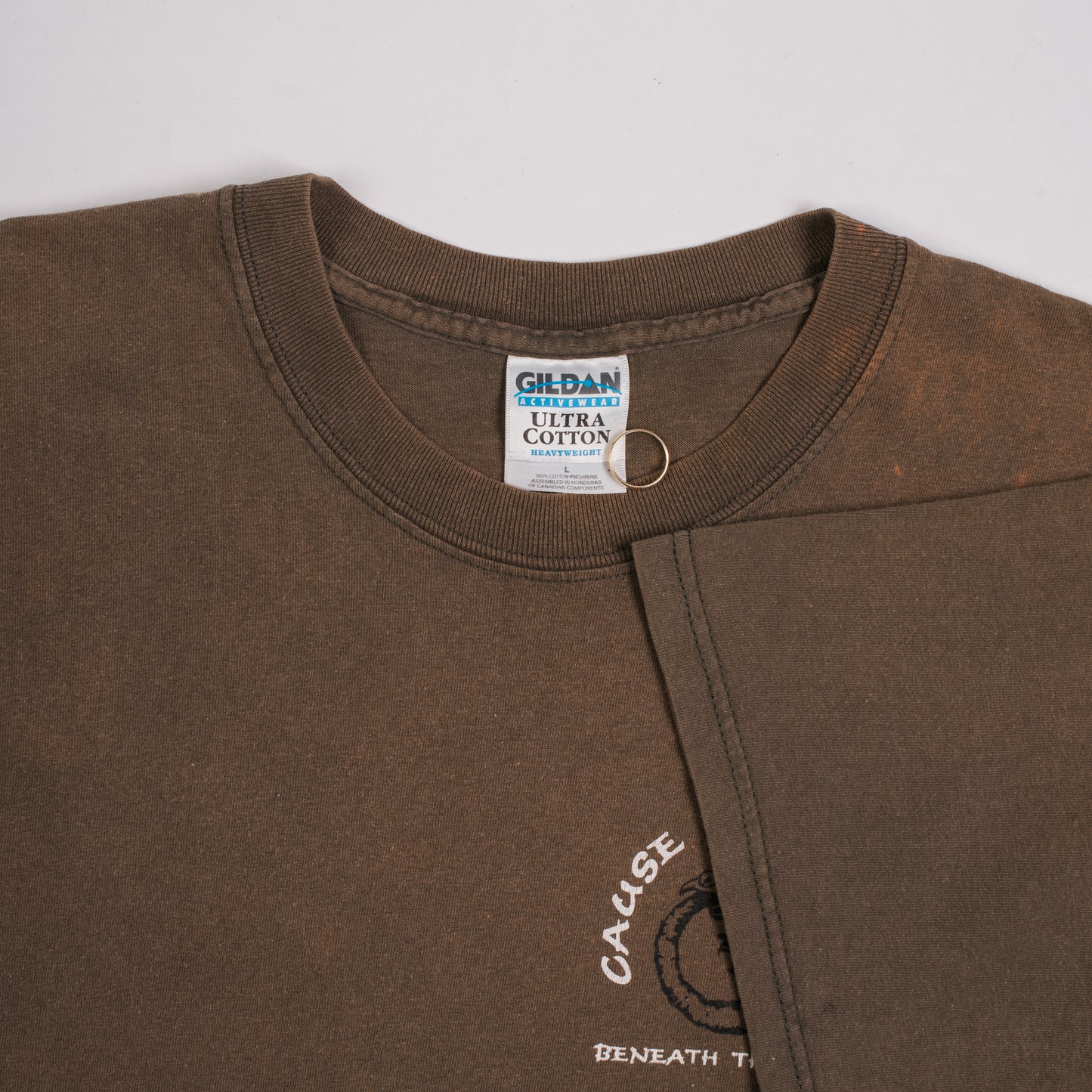 Vintage 90’s Cause For Alarm Beneath The Wheel T-Shirt