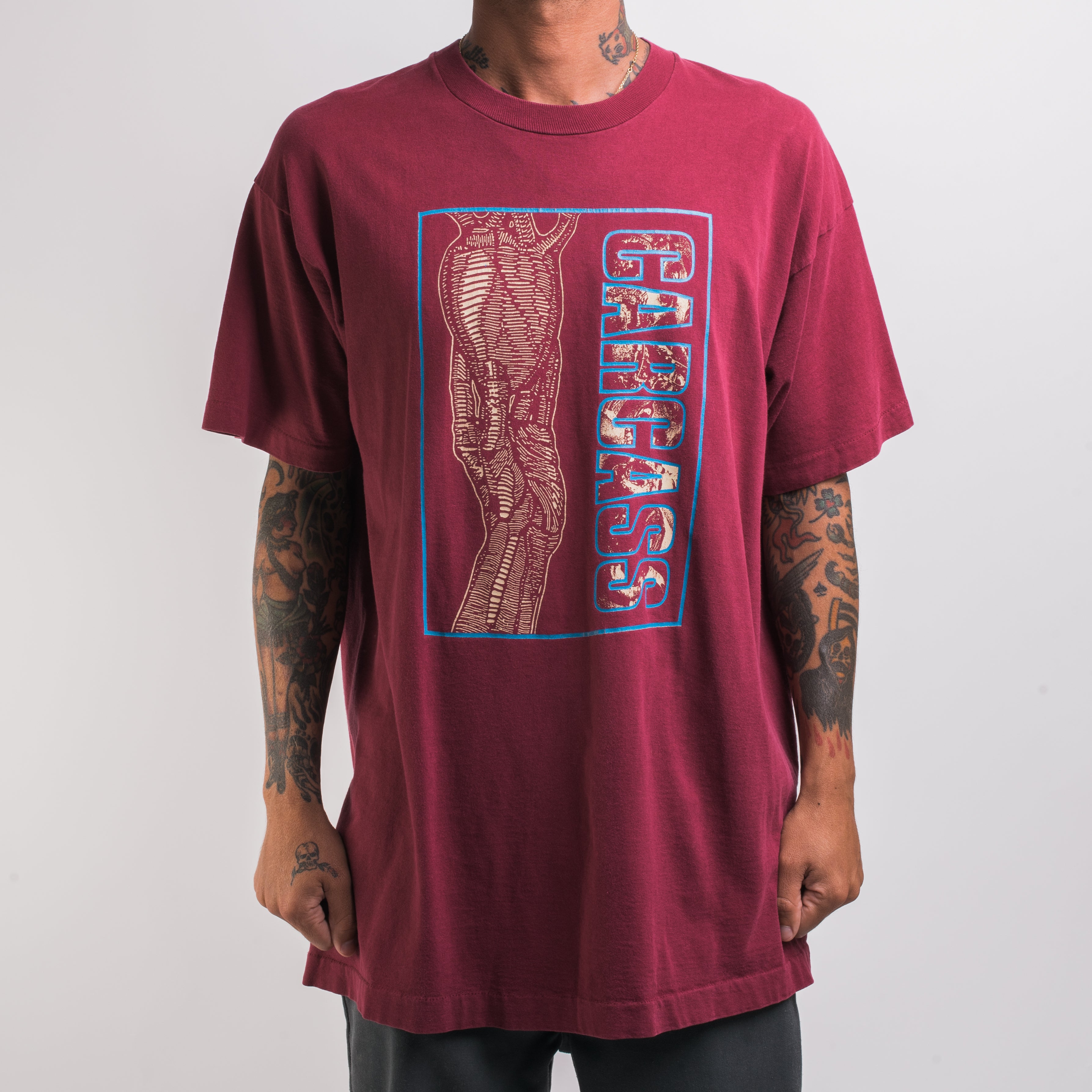 Vintage 90's Carcass Heartwork T-Shirt – Mills Vintage USA Vintage 90's Carcass Heartwork T-Shirt – Mills Vintage USA