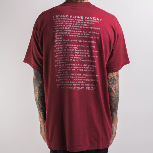 Vintage 90’s I Stand Alone Fanzine T-Shirt
