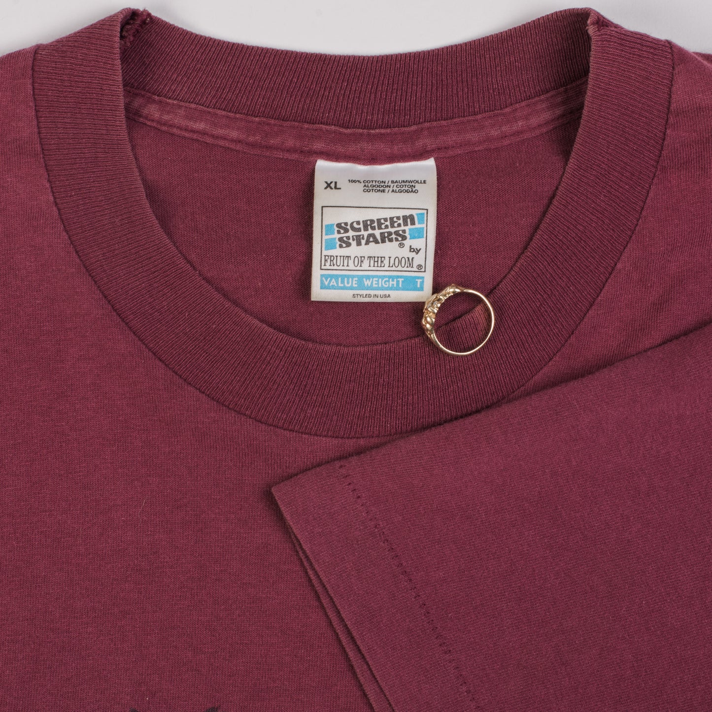 Vintage 1995 Earth Crisis Raid On Europe Tour T-Shirt