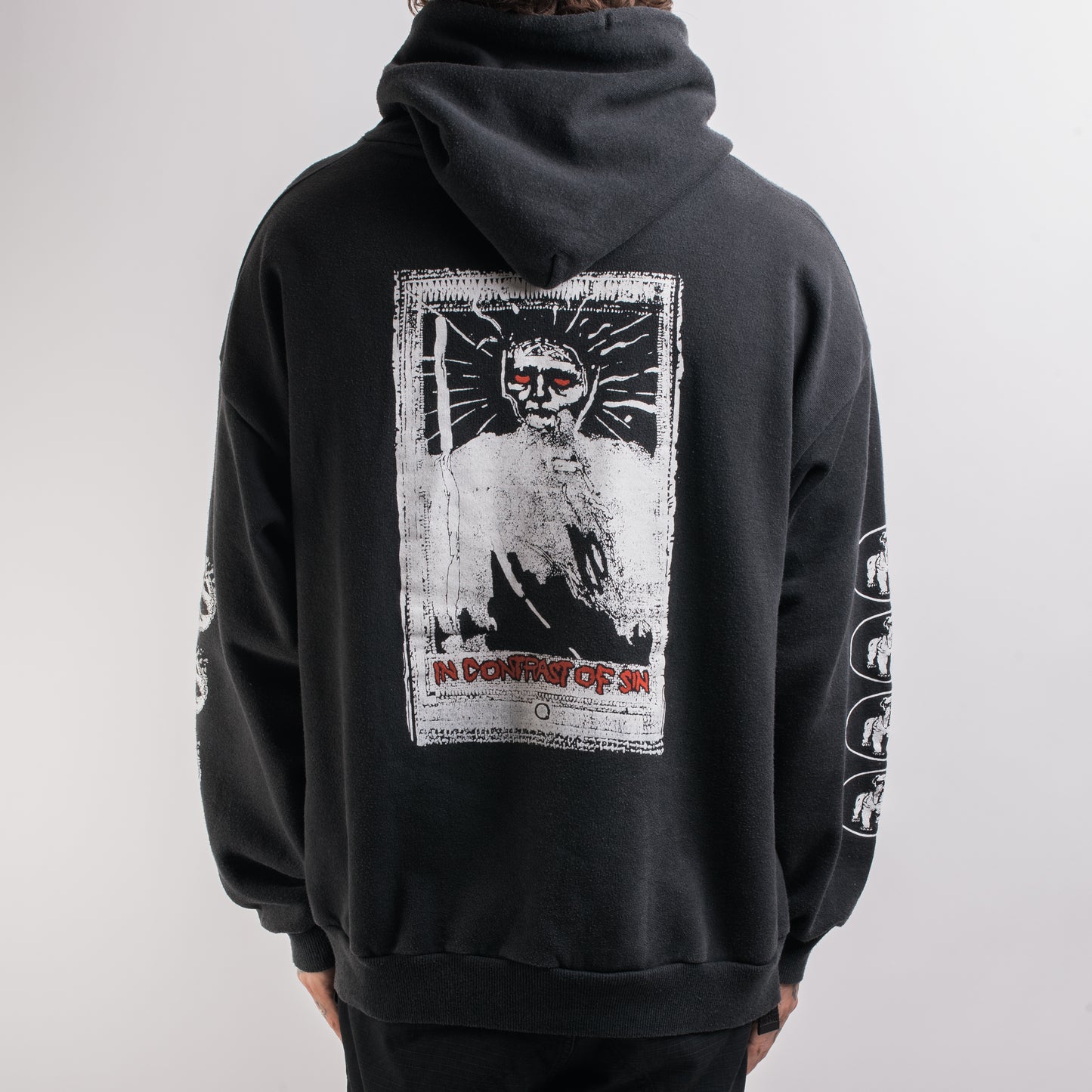 Vintage 90’s Integrity In Contrast Of Sun Hoodie