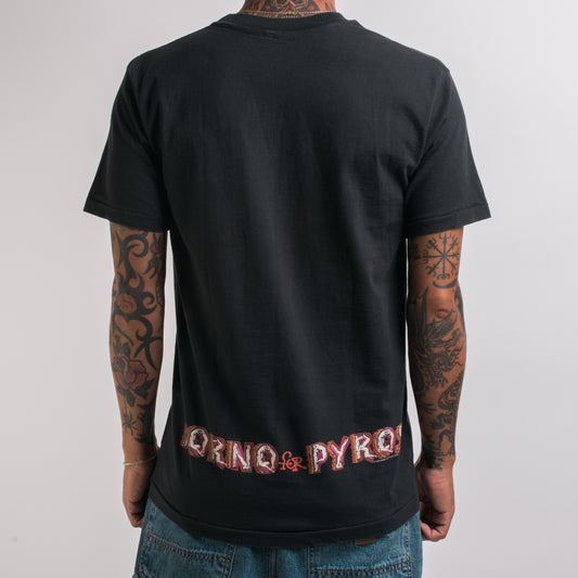 Vintage 1993 Porno For Pyros T-Shirt