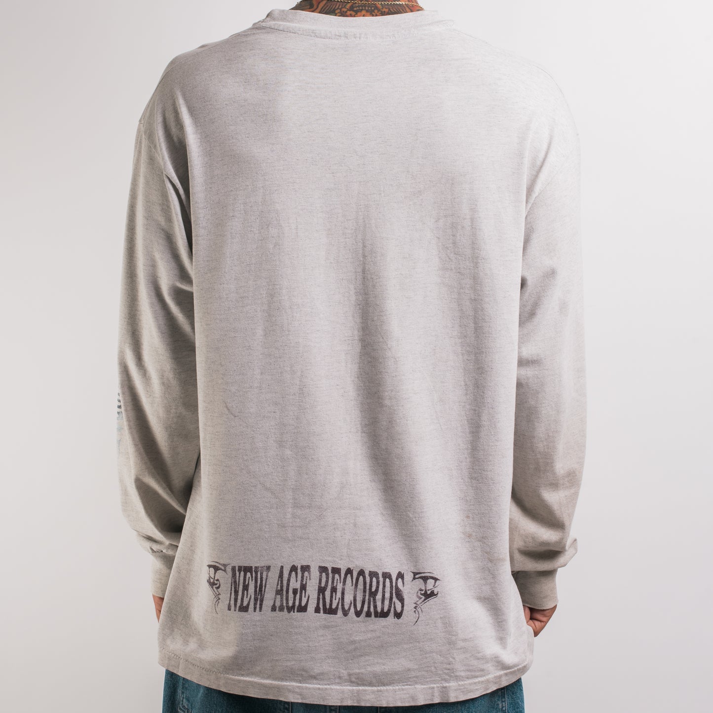 Vintage 90’s New Age Records Go Vegetarian Longsleeve