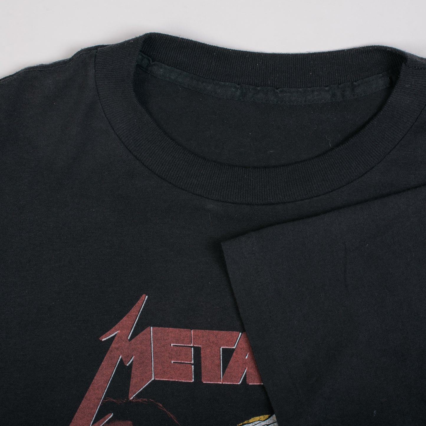 Vintage 1989 Metallica Damaged Justice Tour T-Shirt