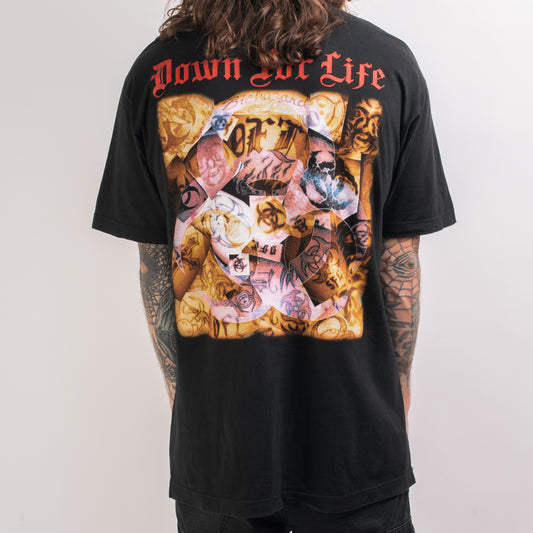 Vintage 90’s Biohazard Down For Life T-Shirt
