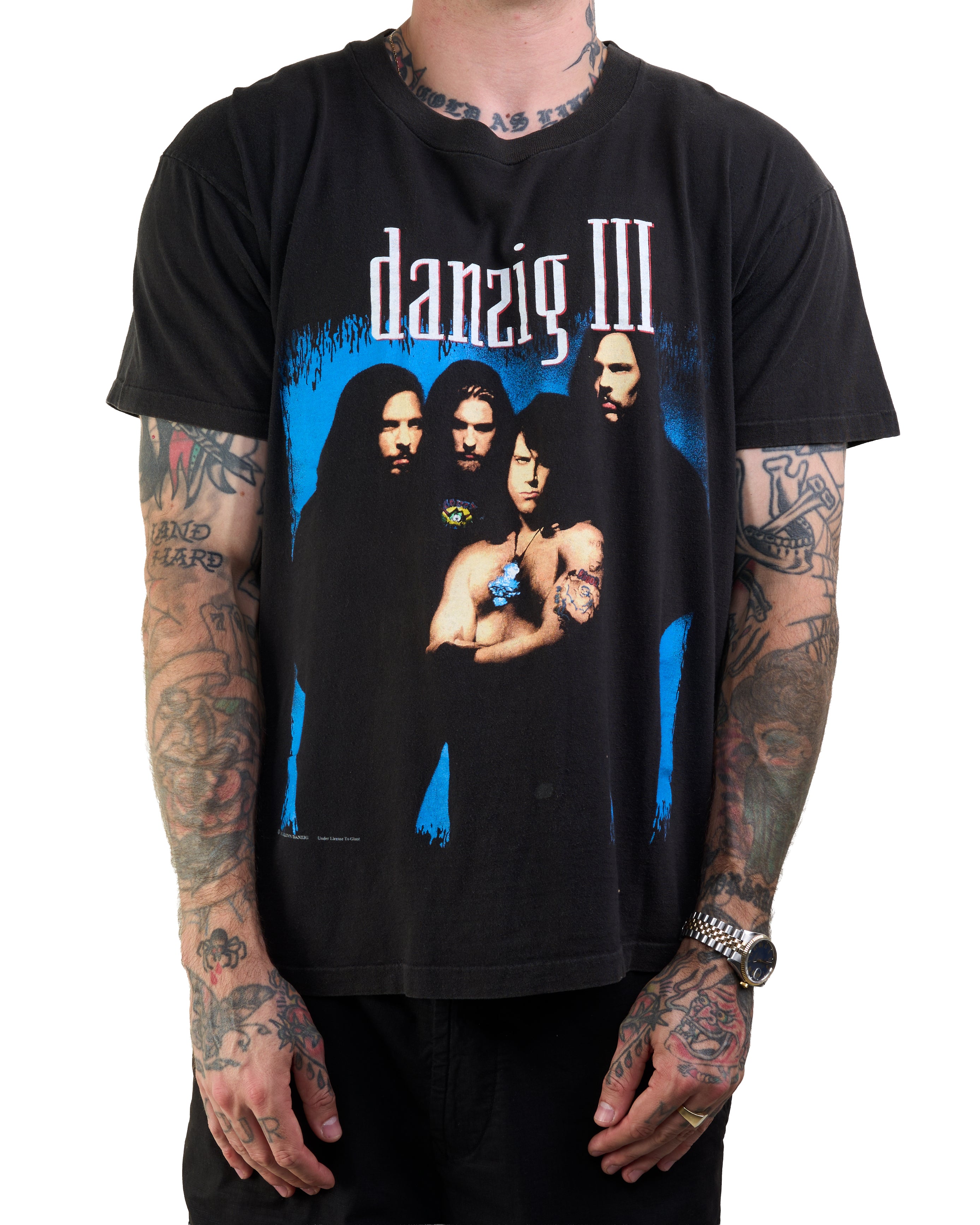 Vintage 1992 Danzig Dirty Black Summer Tour T-Shirt – Mills