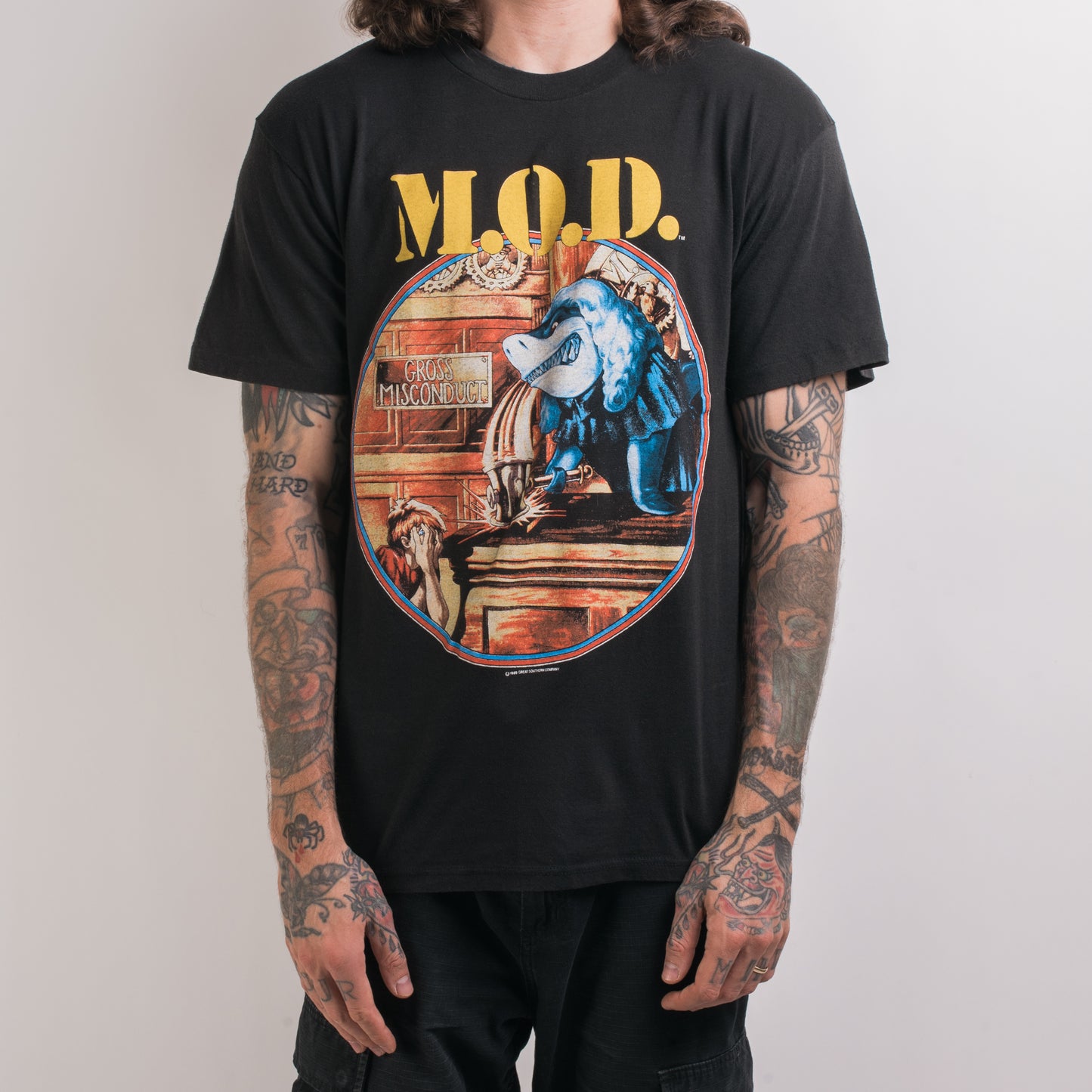 Vintage 1989 MOD Gross Misconduct Tour T-Shirt – Mills Vintage USA