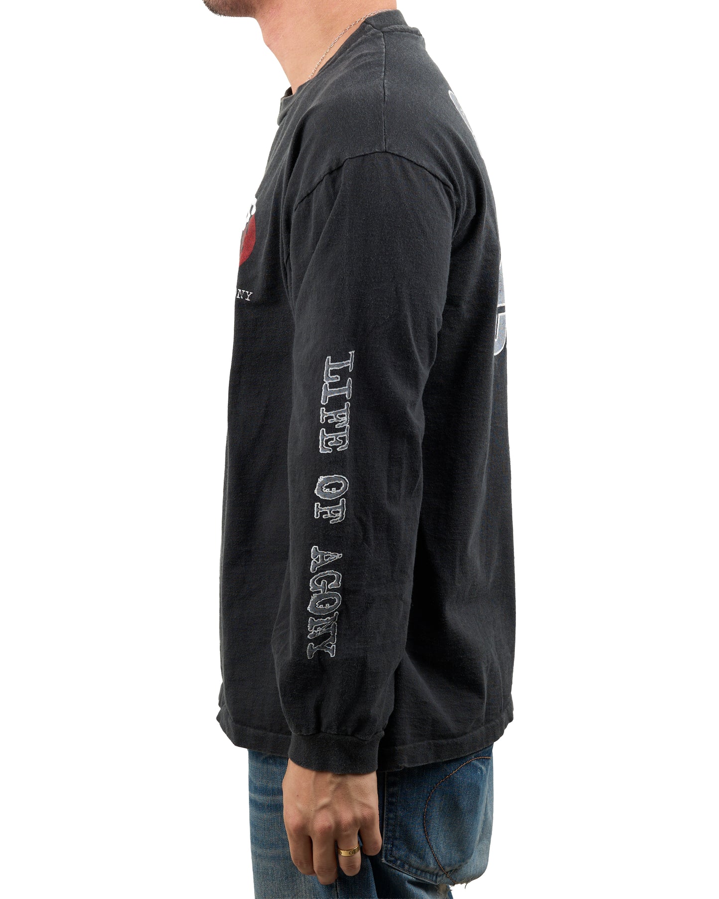 Vintage 1994 Life Of Agony Smoke ‘Em All Tour Longsleeve