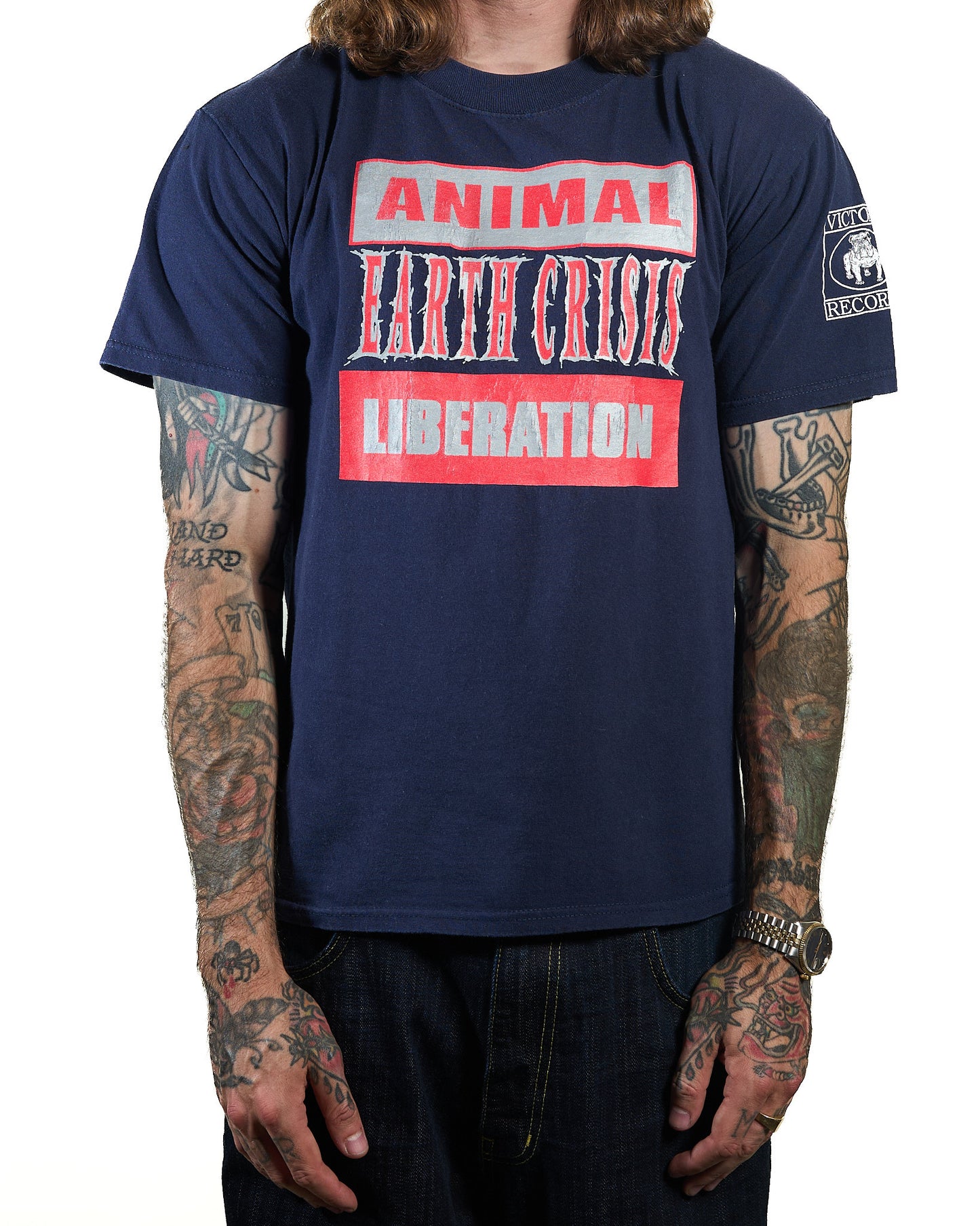 Vintage 90’s Earth Crisis Animal Liberation T-Shirt