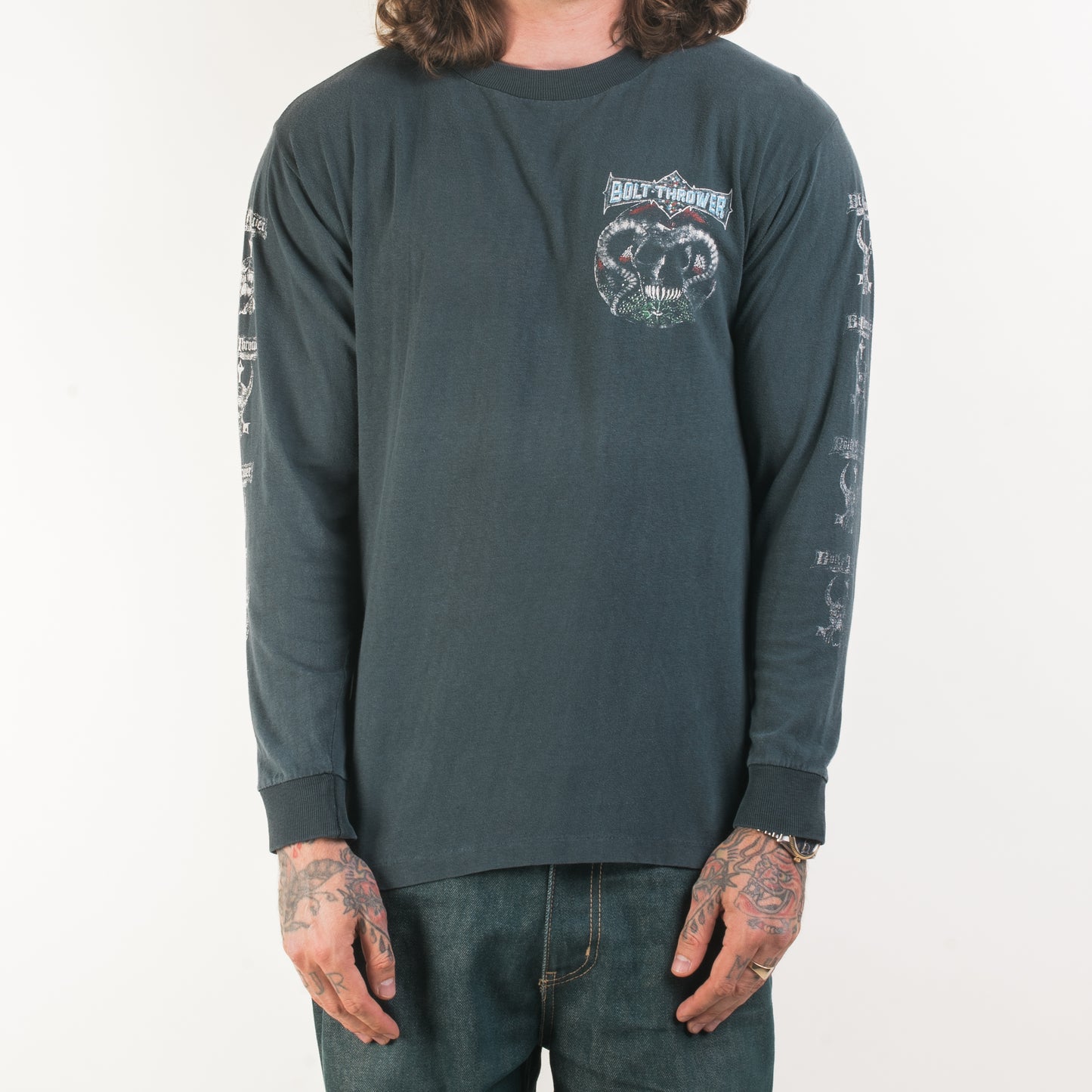 Vintage 1993 Bolt Thrower Tour Longsleeve