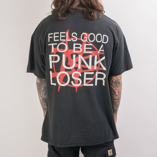 Vintage 1994 Nailbomb Feels Good To Be A Punk Loser T-Shirt