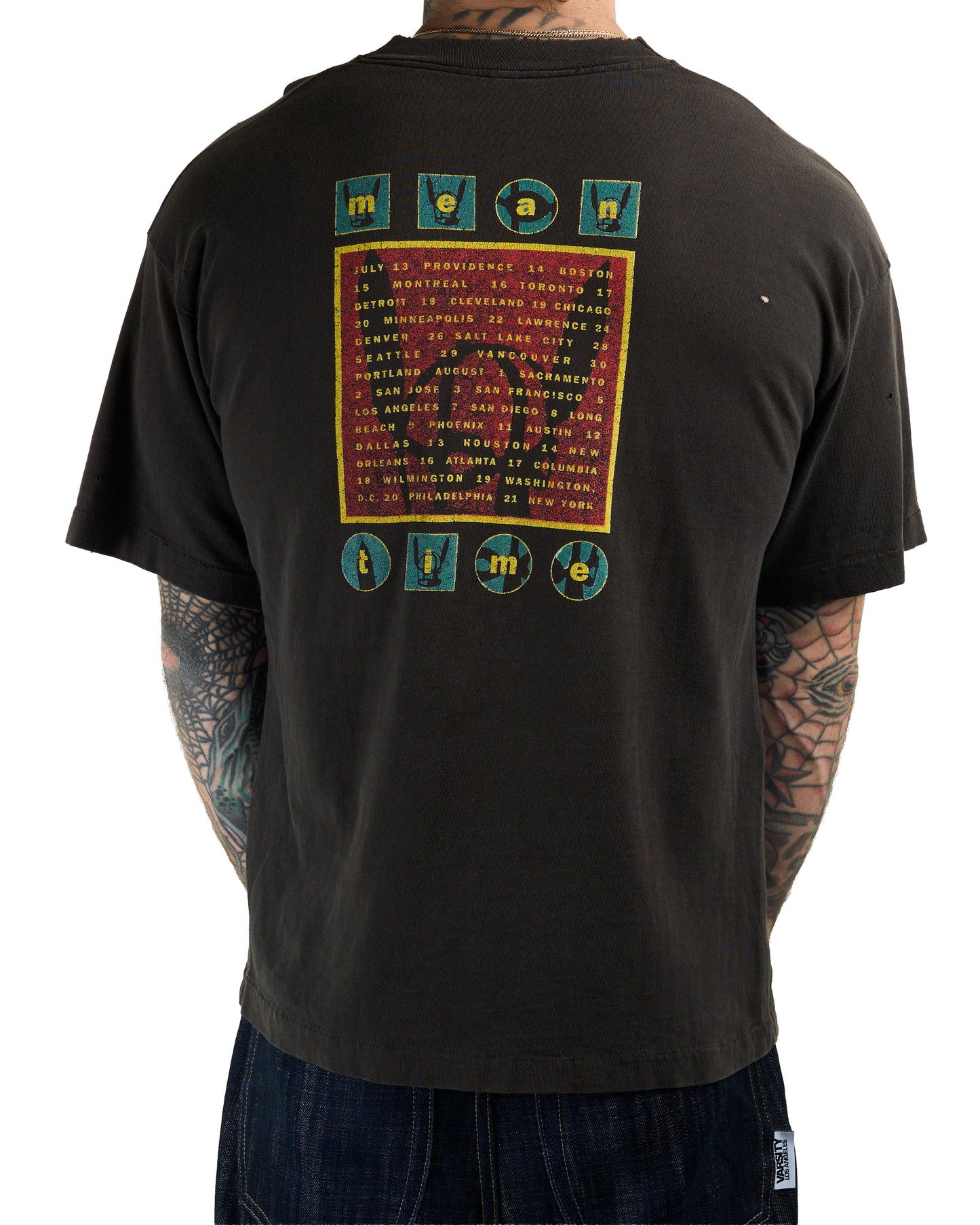 Vintage 90’s Helmet Meantime Tour T-Shirt