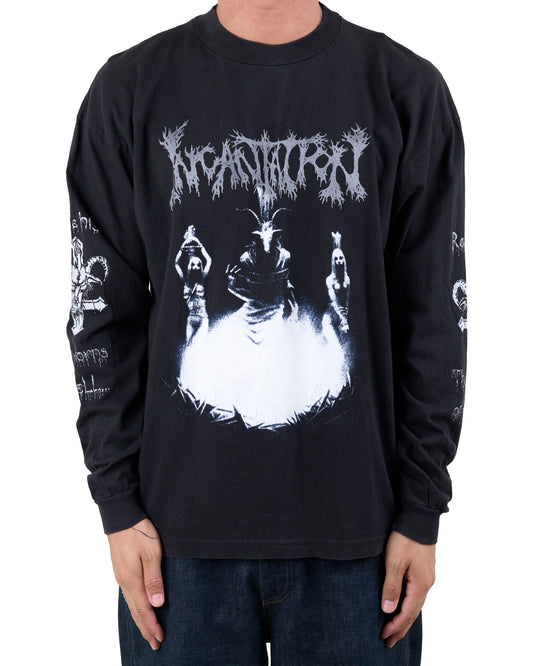 Vintage 90’s Incantation Morbid Ghoul Boot Longsleeve