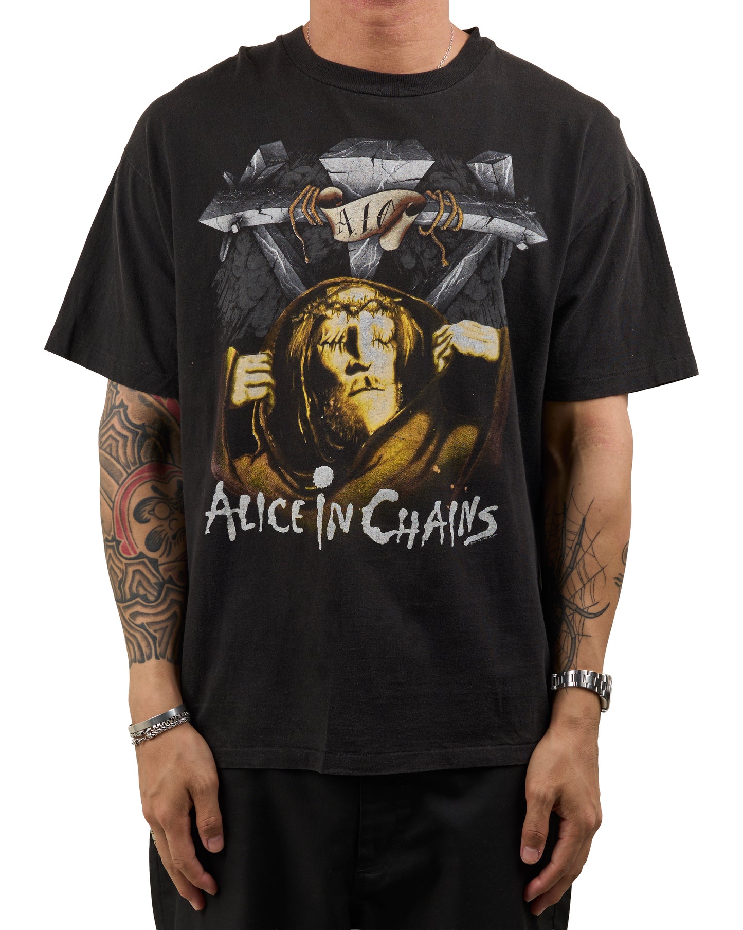 Vintage 1990 Alice In Chains Bleed The Freak T-Shirt