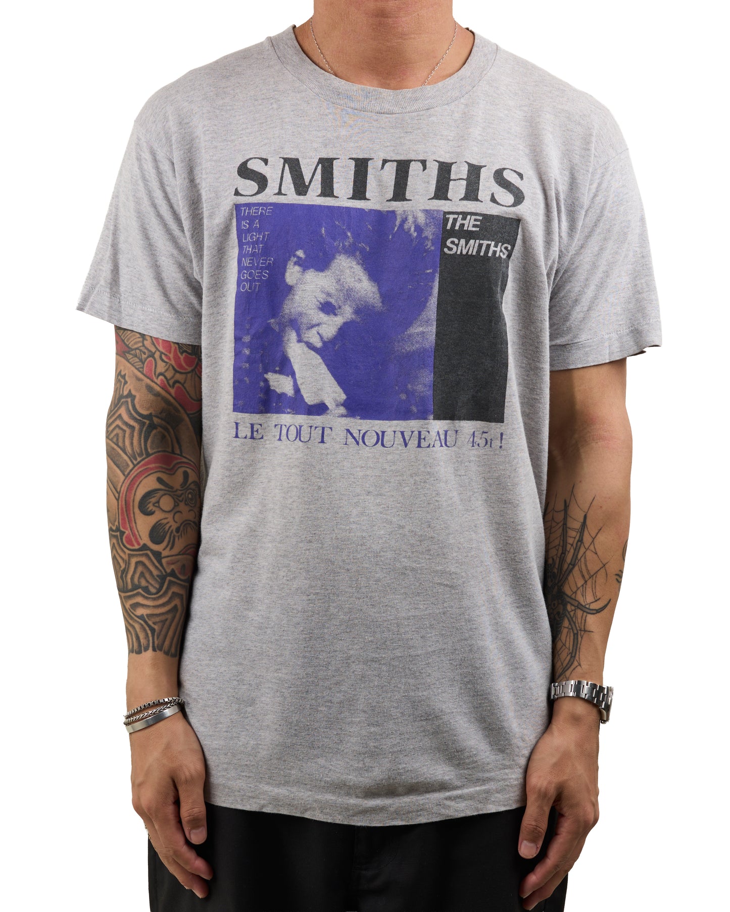 Vintage 80’s The Smiths There’s A Light That Never Goes Out T-Shirt