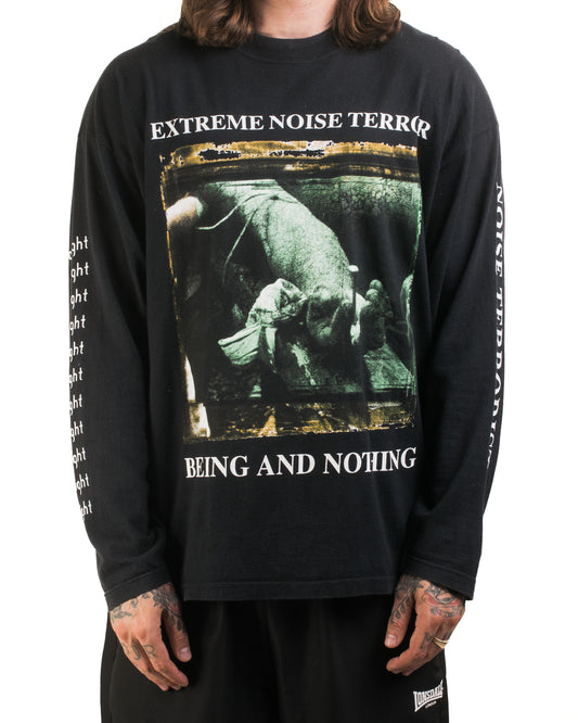Vintage Extreme Noise Terror Being And Nothing Longsleeve
