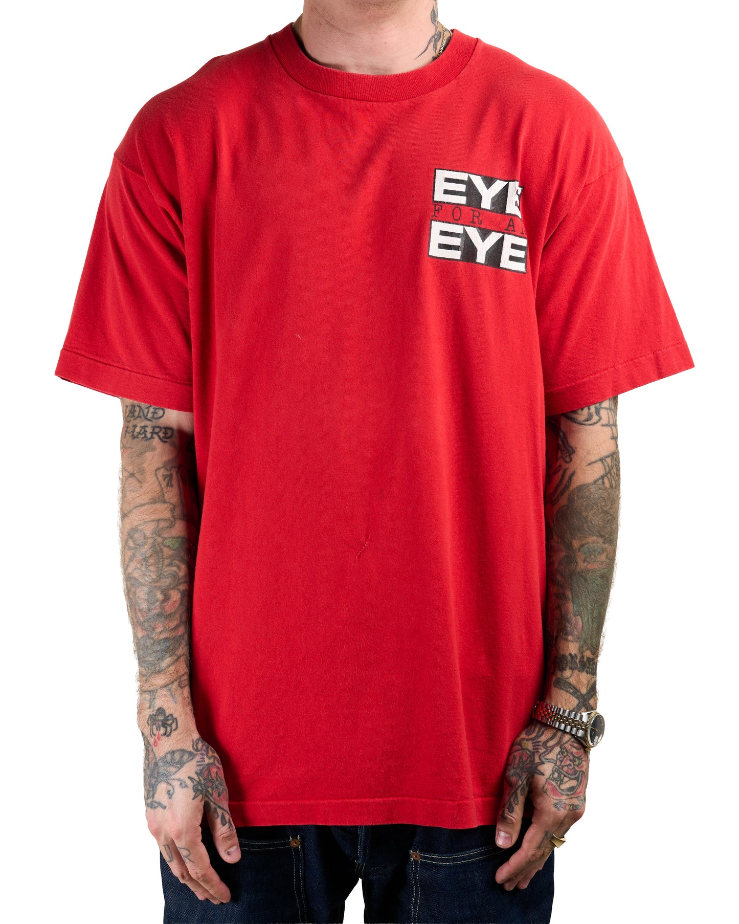 Vintage 90’s Eye For An Eye Omega Drone T-Shirt
