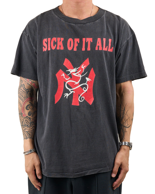 Vintage 90’s Sick Of It All The Pain Strikes T-Shirt