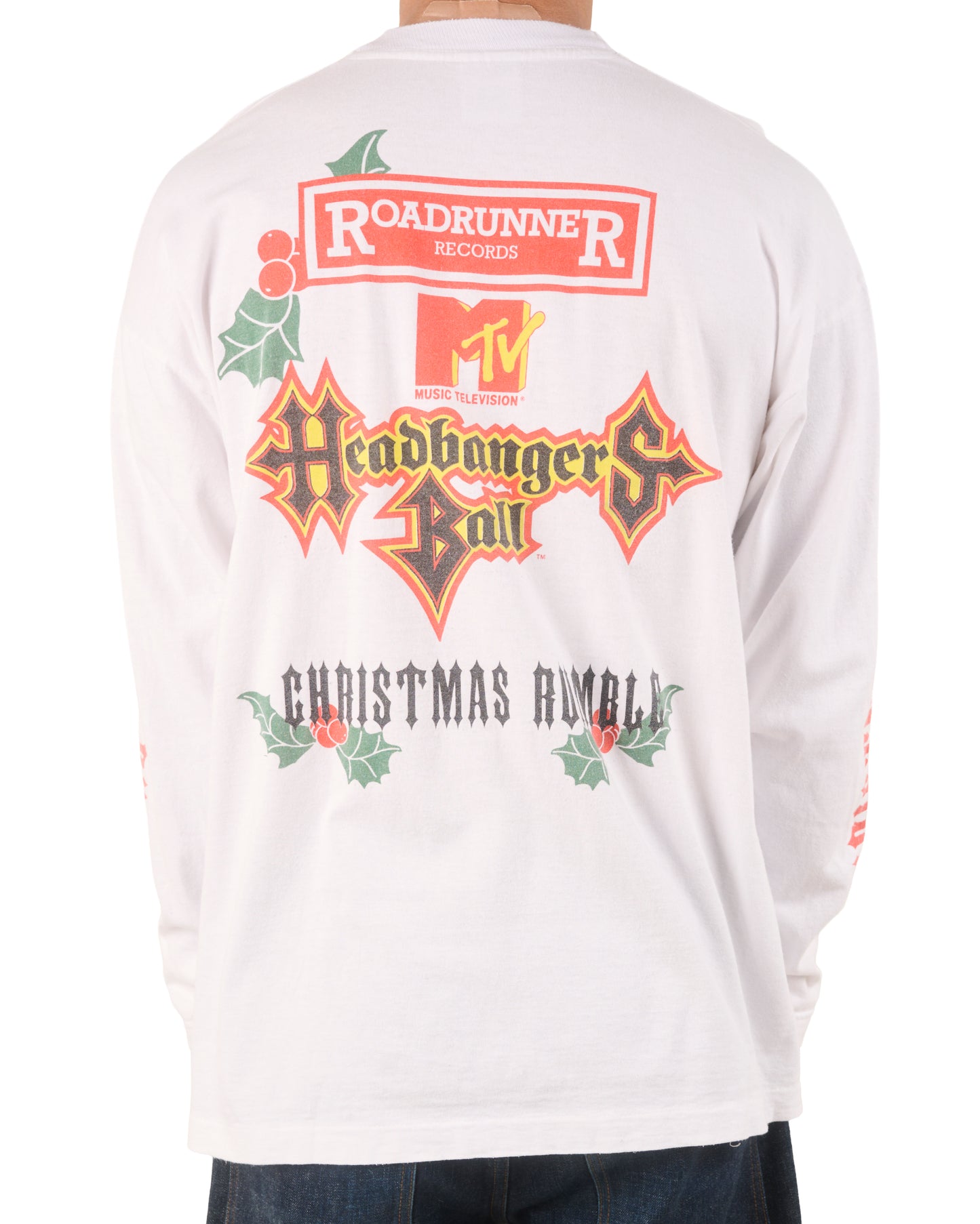 Vintage 90’s Headbangers Ball Christmas Rumble Longsleeve