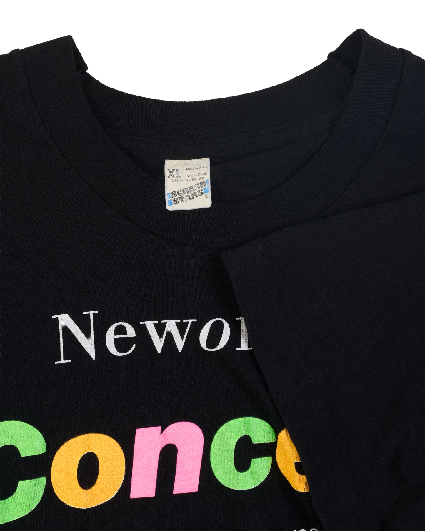 Vintage 1989 New Order Concert T-Shirt