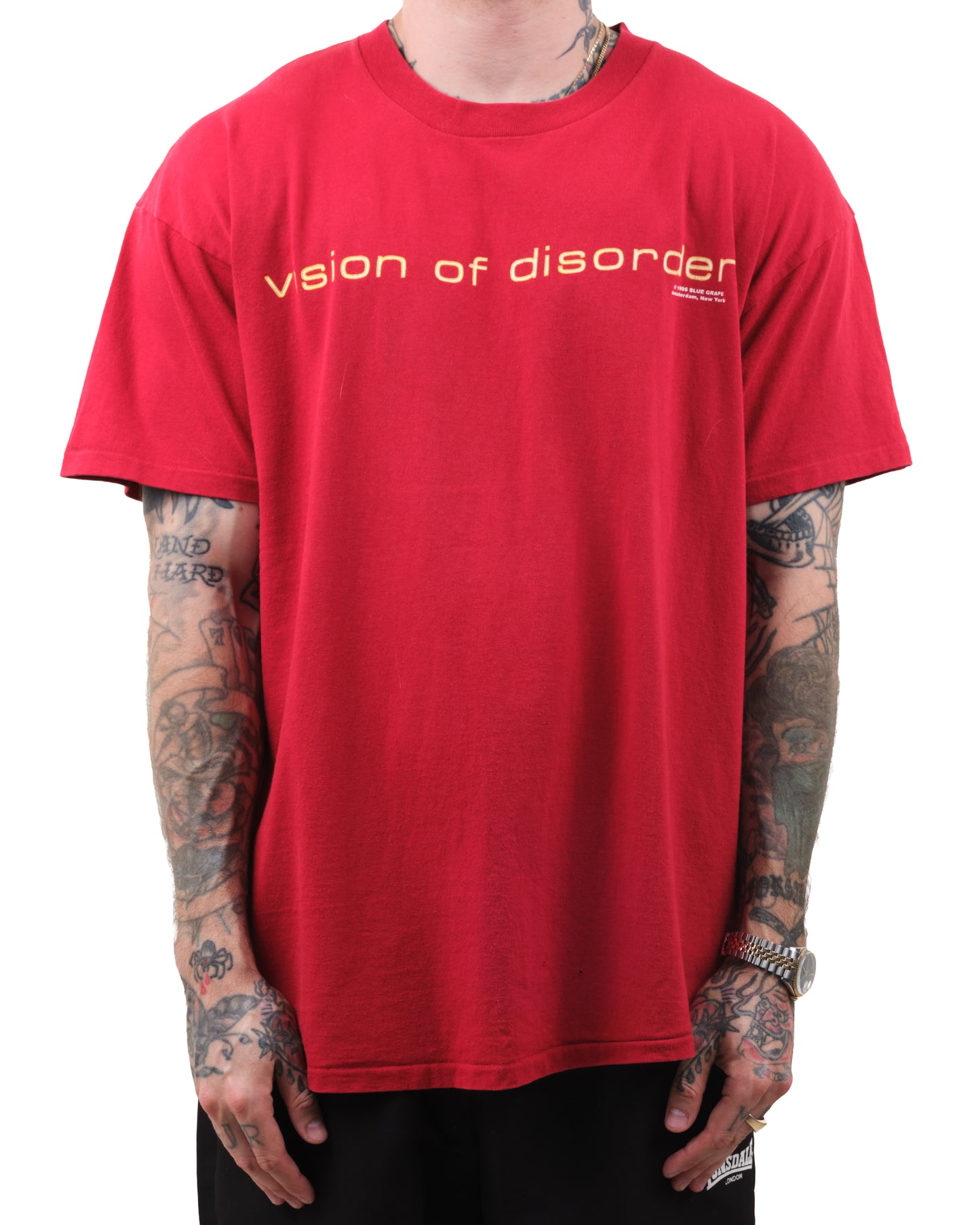 Vintage 1996 Vision Of Disorder Zone Zero T-Shirt
