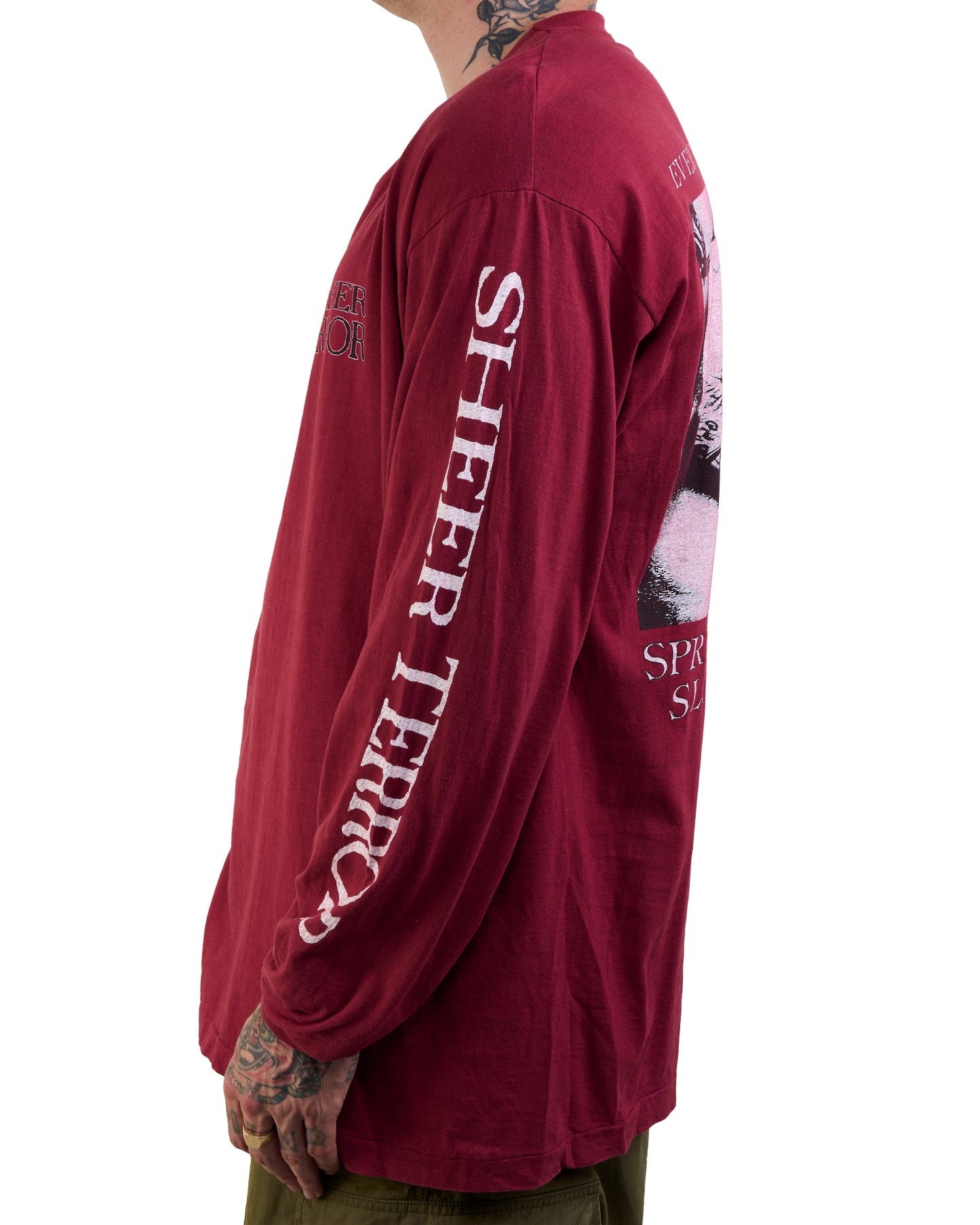 Vintage 1993 Sheer Terror Everybody Gets Hurt Longsleeve