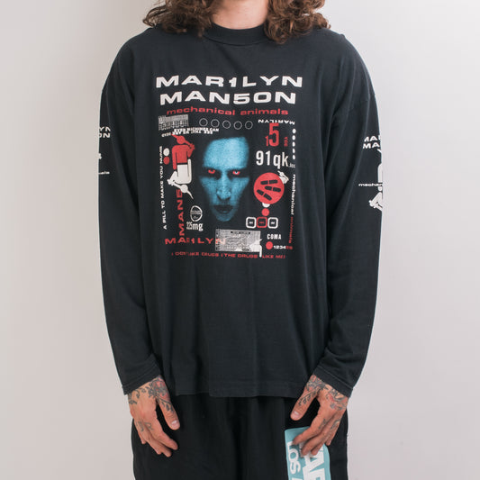 Vintage 90’s Marilyn Manson Mechanical Animals Longsleeve