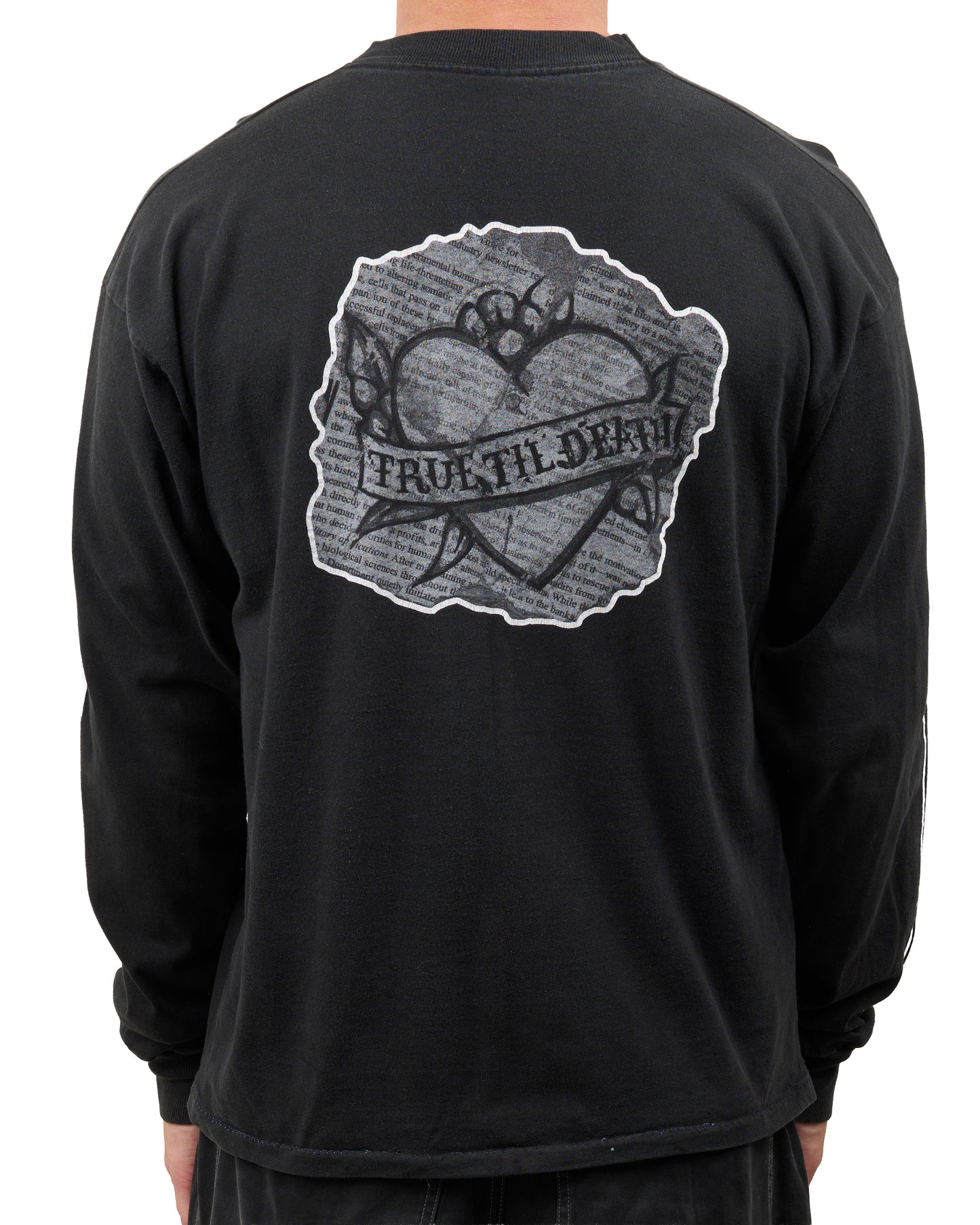 Vintage 90’s Path Of Resistance True Till Death Longsleeve