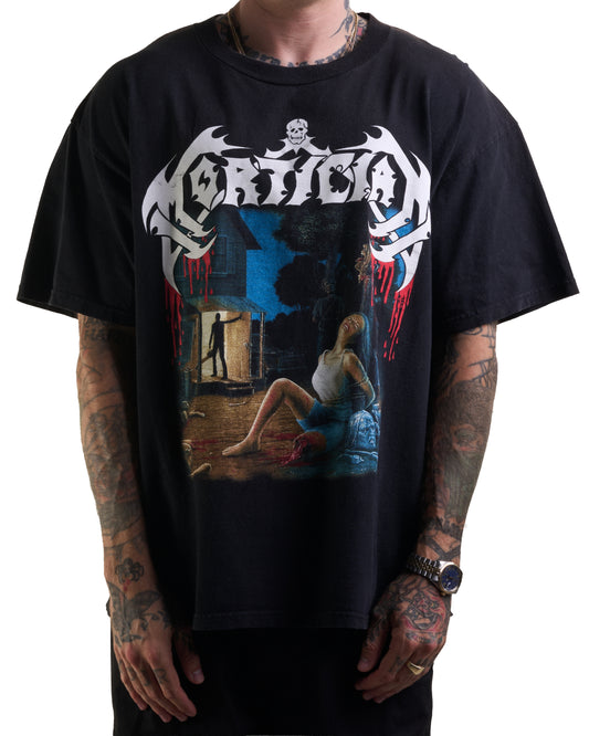 Vintage 90’s Mortician Chainsaw Dismemberment T-Shirt