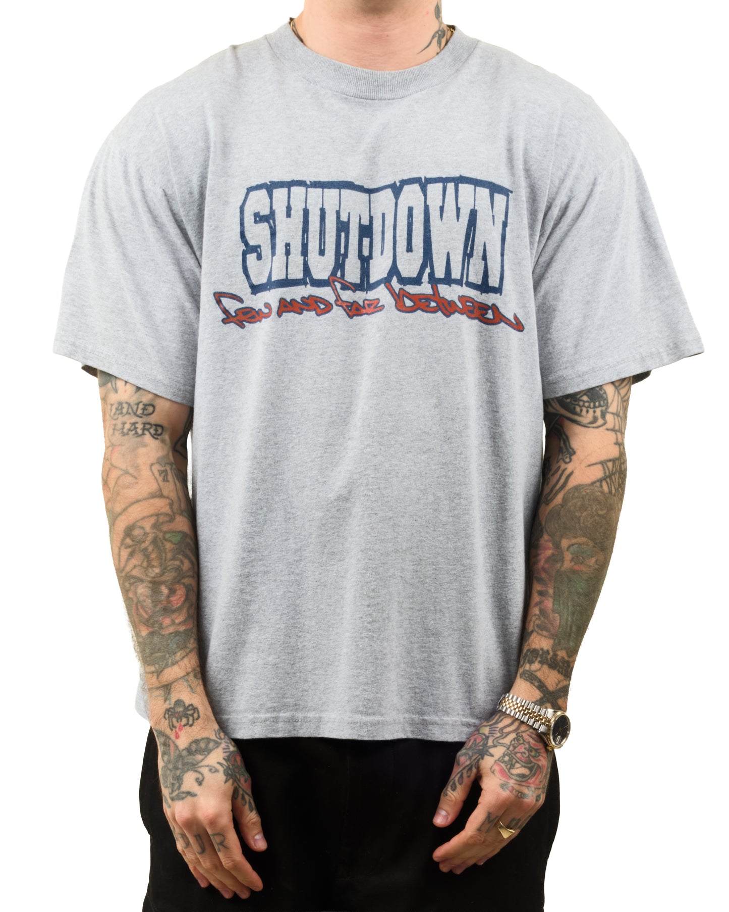 Vintage 90’s Shutdown Few And Far Between T-Shirt