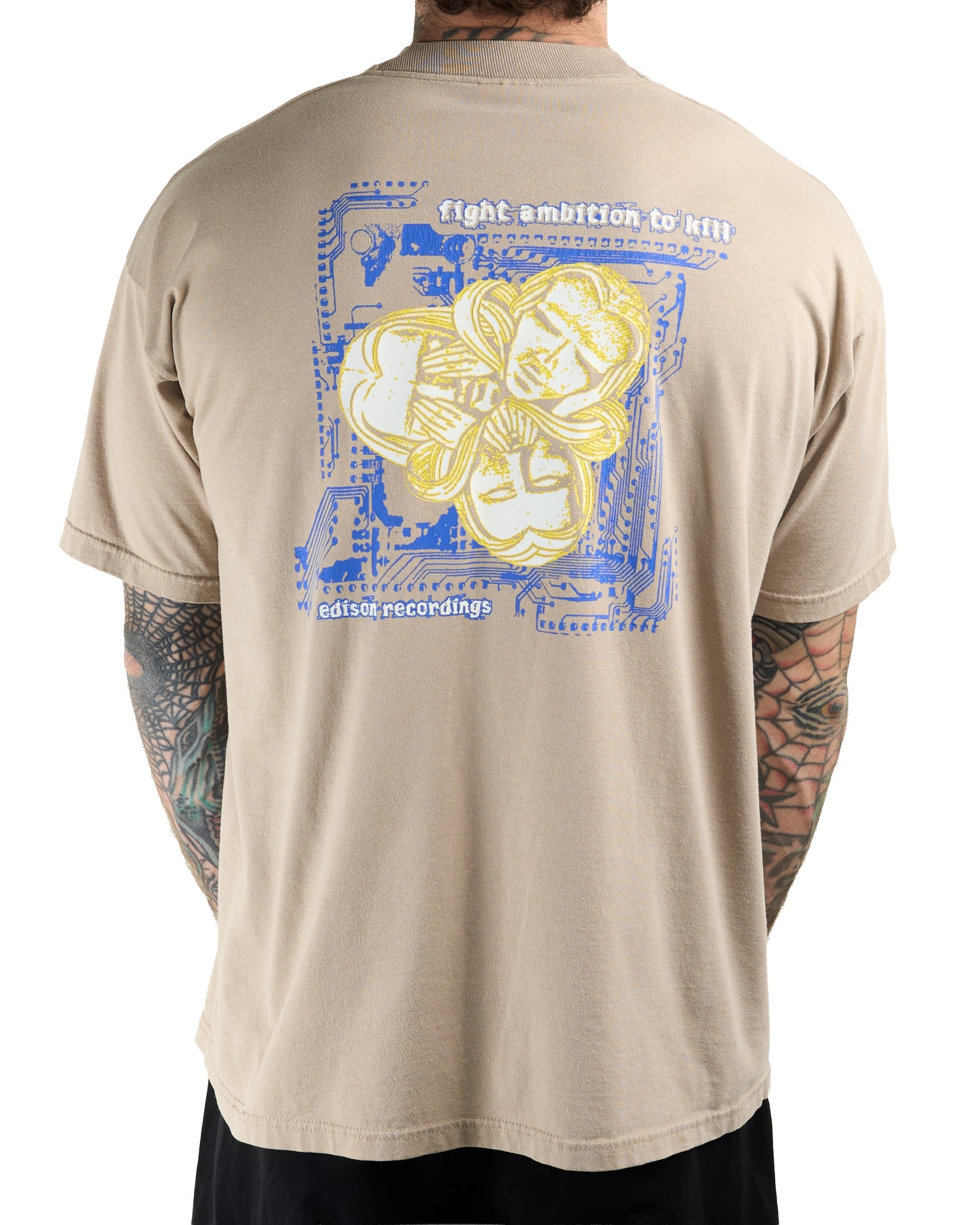 Vintage 90’s Overcast Fight Ambition To Kill T-Shirt