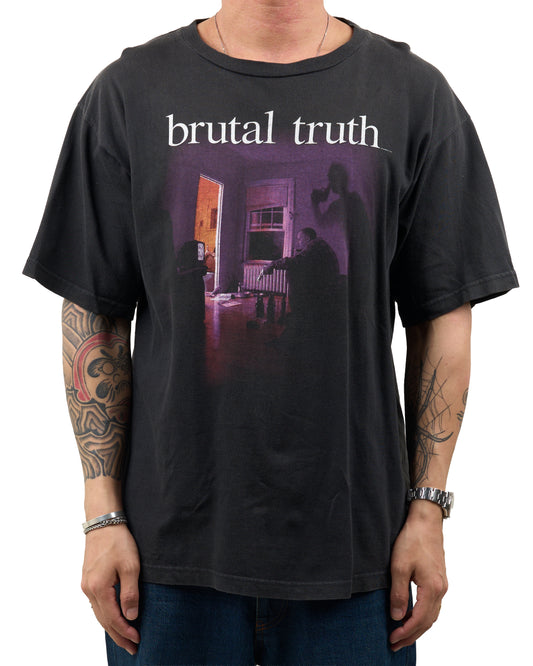 Vintage 1997 Brutal Truth Kill Trend Suicide Tour T-Shirt