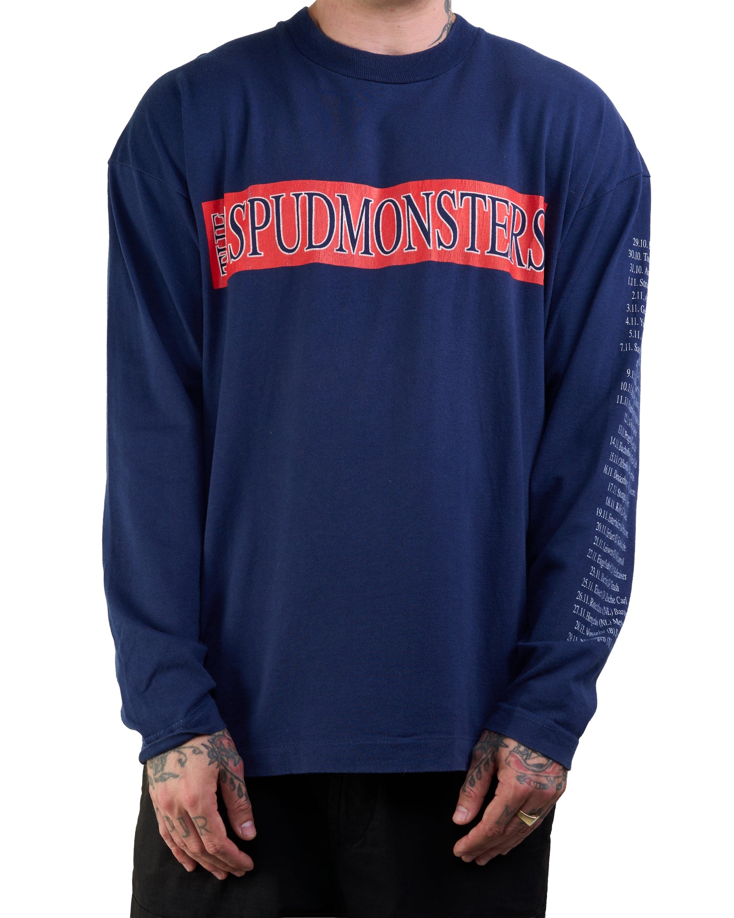Vintage 90’s Spudmonsters Moment Of Truth Tour Longsleeve