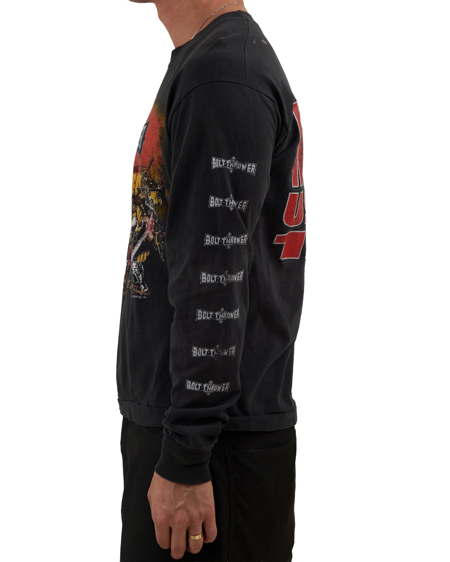 Vintage 1991 Bolt Thrower War Master Tour Longsleeve