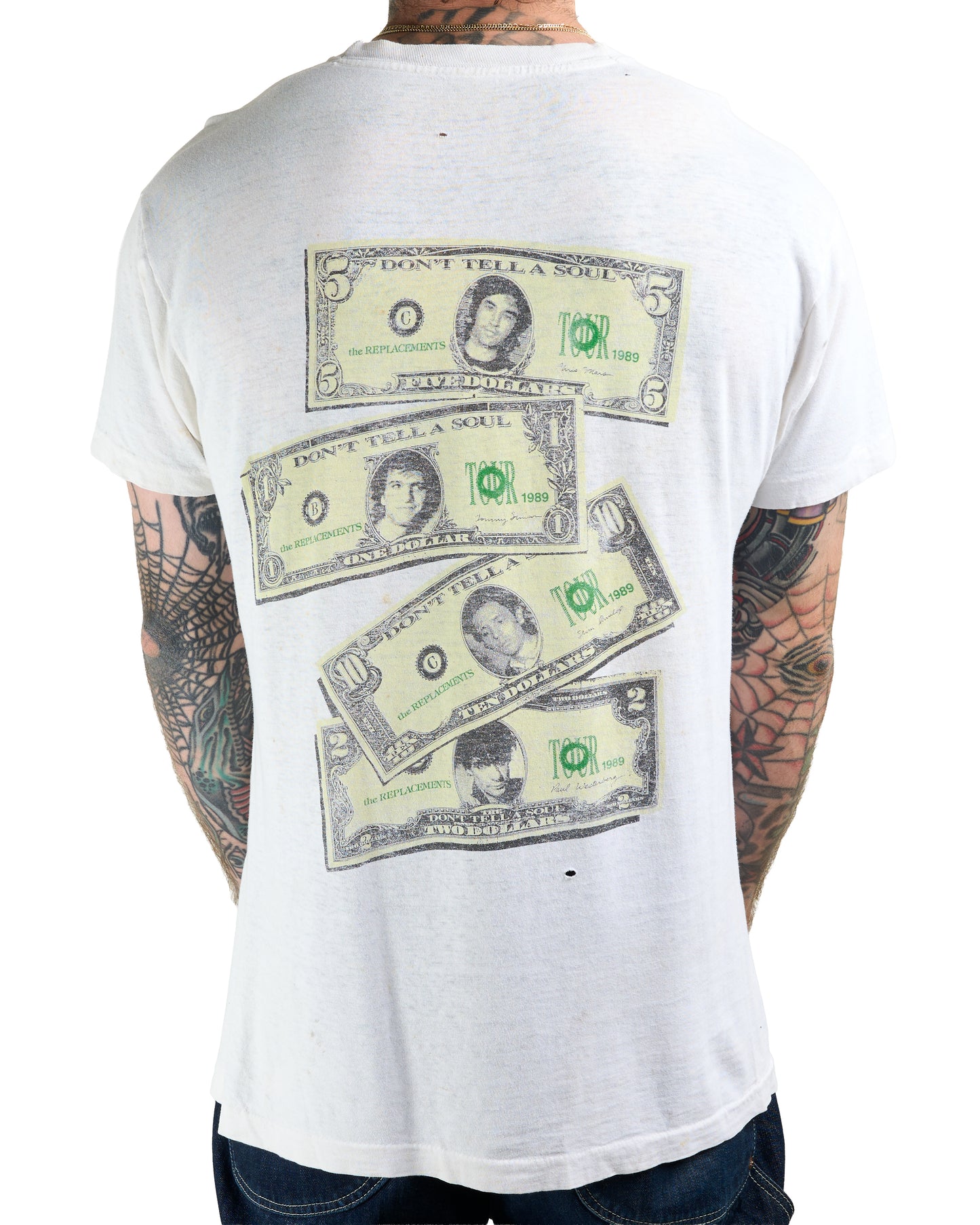 Vintage 1989 The Replacement I Was Robbed T-Shirt