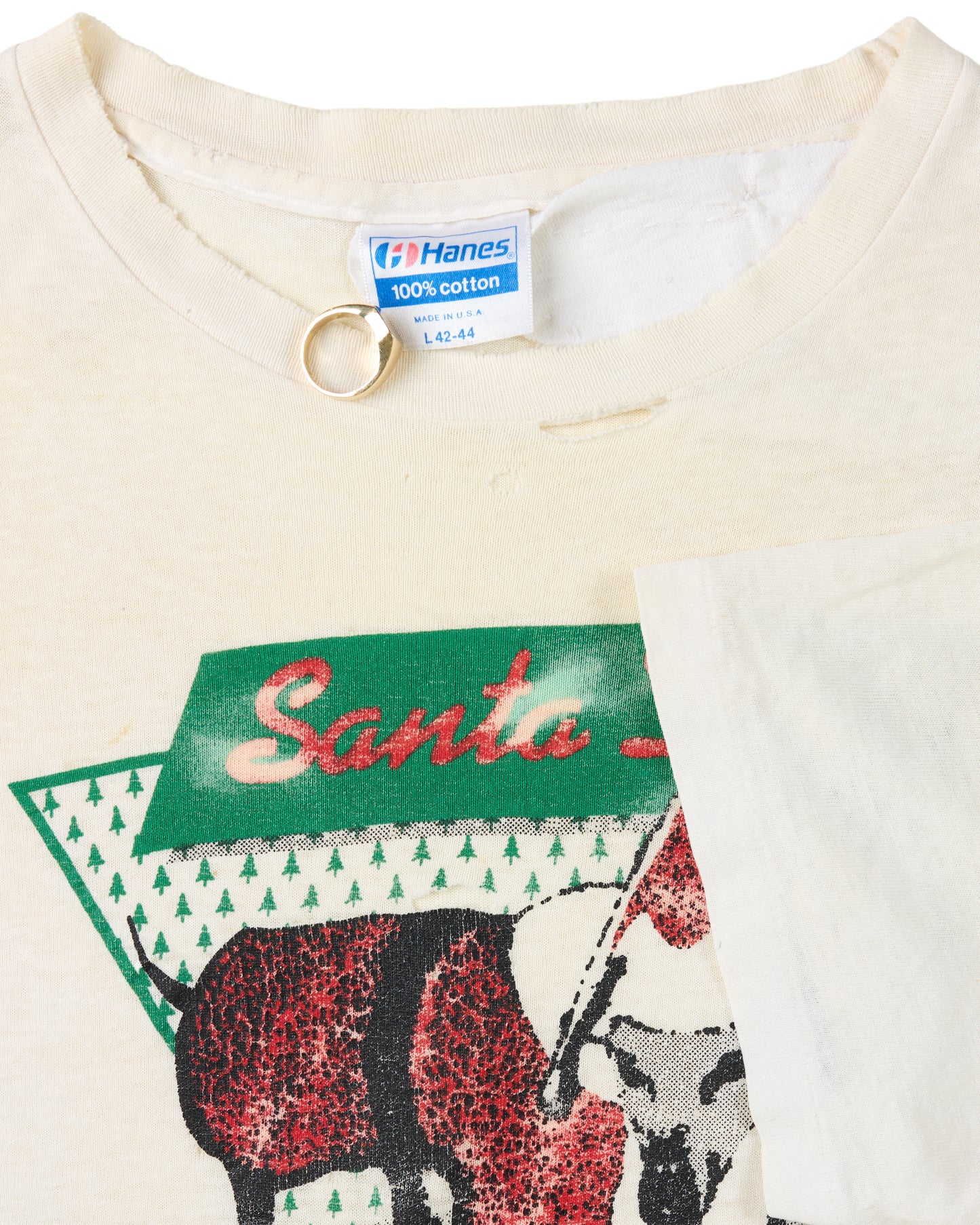 Vintage 80’s The Residents Santa Dog T-Shirt